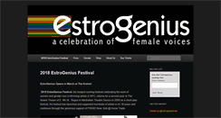 Desktop Screenshot of estrogenius.org